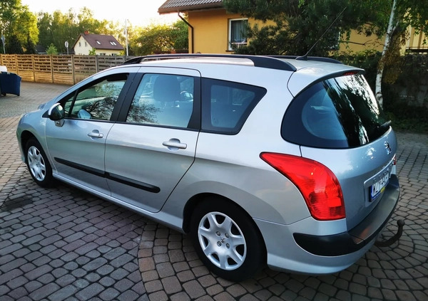 Peugeot 308 cena 19200 przebieg: 204100, rok produkcji 2010 z Okonek małe 781